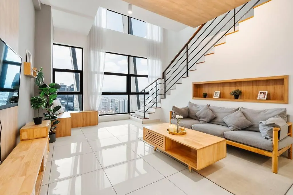 Apartment Ferienwohnung Arte Mont Kiara-Netflix-Muji-6Pax Kuala Lumpur